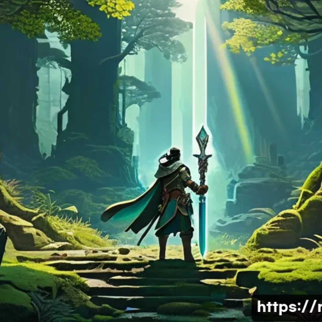 추억의 롤플레잉 게임 인기 이유 - **A modern reimagining of a classic 2D role-playing game hero.** This image features a courageous ma...