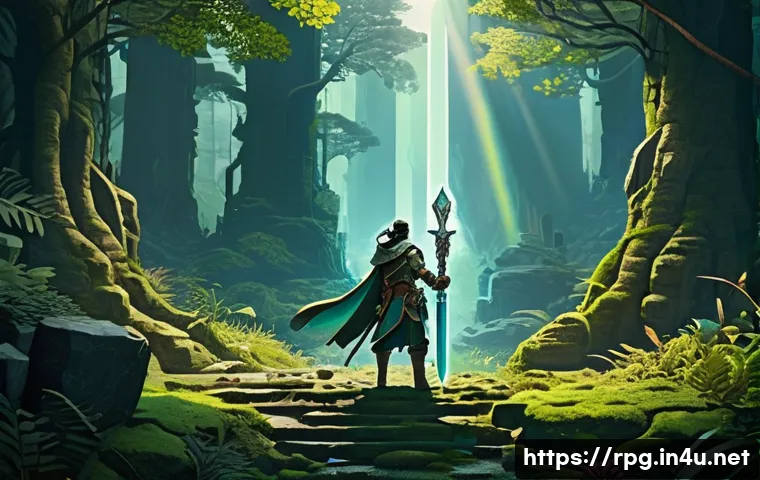 추억의 롤플레잉 게임 인기 이유 - **A modern reimagining of a classic 2D role-playing game hero.** This image features a courageous ma...